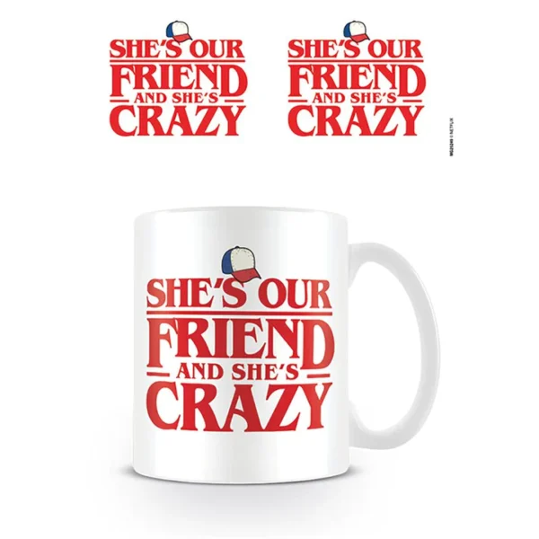 Stranger Things (She's Our Friends) Tazza