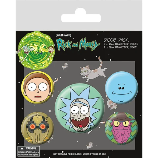 Rick And Morty (Heads) Set Spille