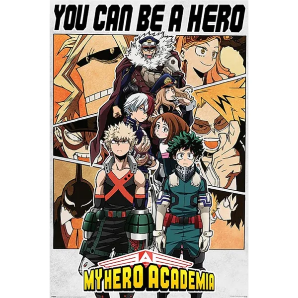 My Hero Academia (Be A Hero) Maxi Poster