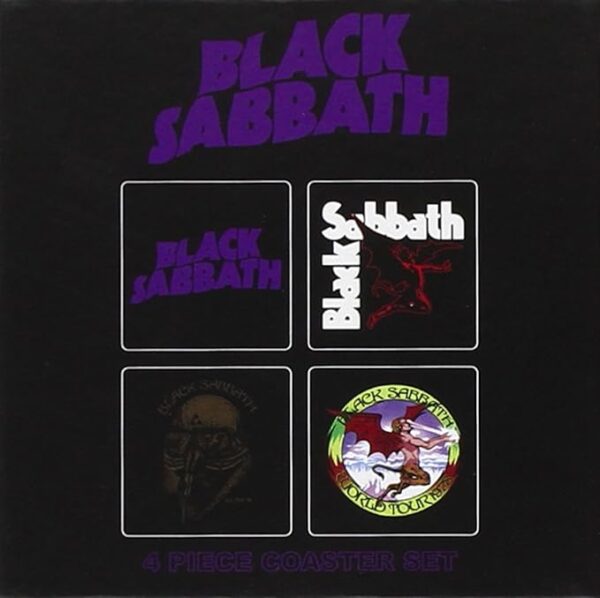 Black Sabbath (Classic Icons) Set Sottobicchieri