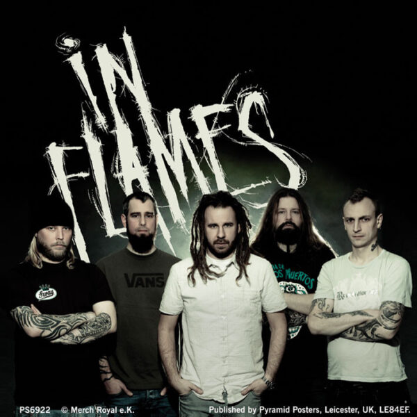 In Flames Vinyl Sticker