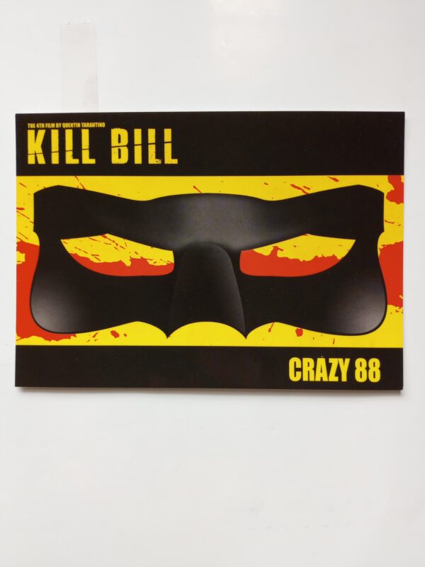 Kill Bill Crazy 88 Cartolina