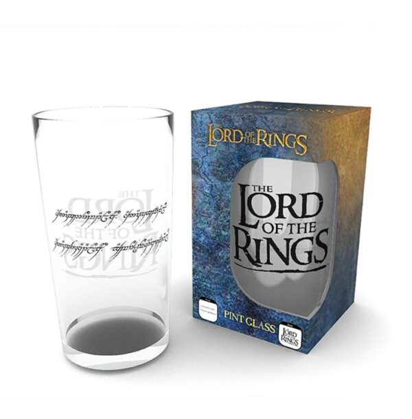 The Lord Of The Rings bicchiere grande pinta