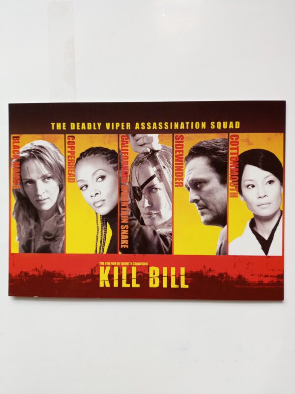 Kill Bill Divas Cartolina