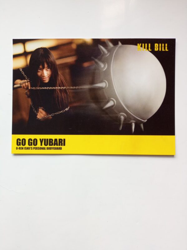 Kill Bill Go Go Ball Cartolina