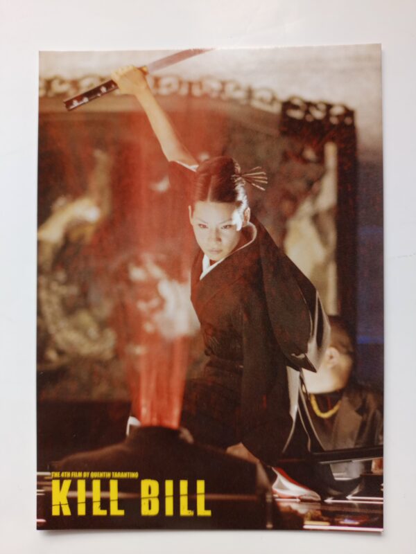 Kill Bill Decapitation Cartolina